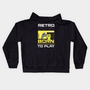 Retro Gamer #6 Kids Hoodie